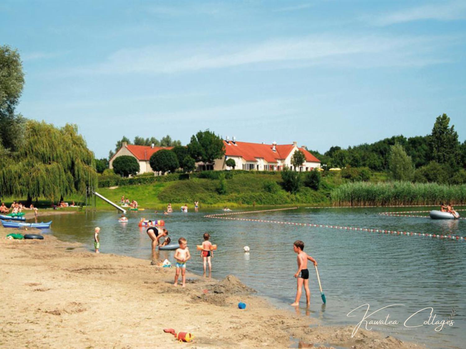 Lakeview 'Rotorua' 4-6 Pers By Kawatea Cottages Ewijk Exterior foto
